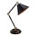 Elstead - Lámpara de mesa PROVENCE ELEMENT 1xE27/60W/230V negro