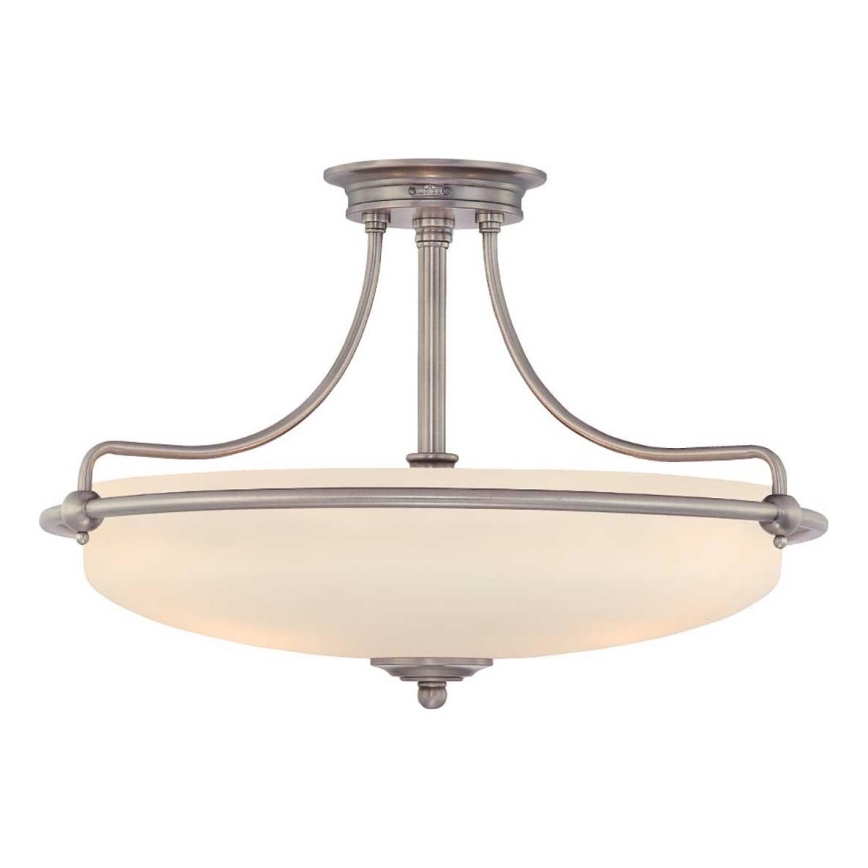 Elstead - Lámpara de techo GRIFFIN 4xE27/100W/230V cromo mate