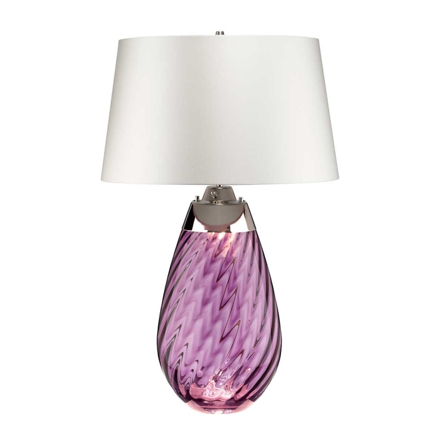 Elstead - Lámpara de mesa LED LENA 1xE27/40W/230V + 1xGU10/7W 74 cm rosa/blanco