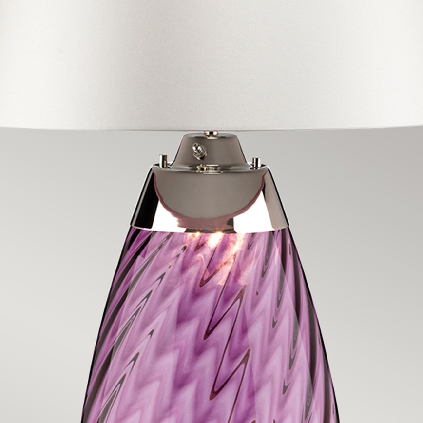 Elstead - Lámpara de mesa LED LENA 1xE27/40W/230V + 1xGU10/7W 74 cm rosa/blanco
