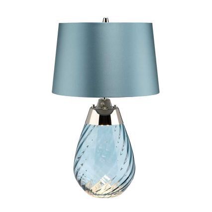Elstead - Lámpara de mesa LED LENA 1xE27/60W/230V + 1xGU10/7W 60,5 cm azul