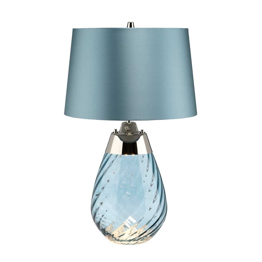Elstead - Lámpara de mesa LED LENA 1xE27/60W/230V + 1xGU10/7W 60,5 cm azul