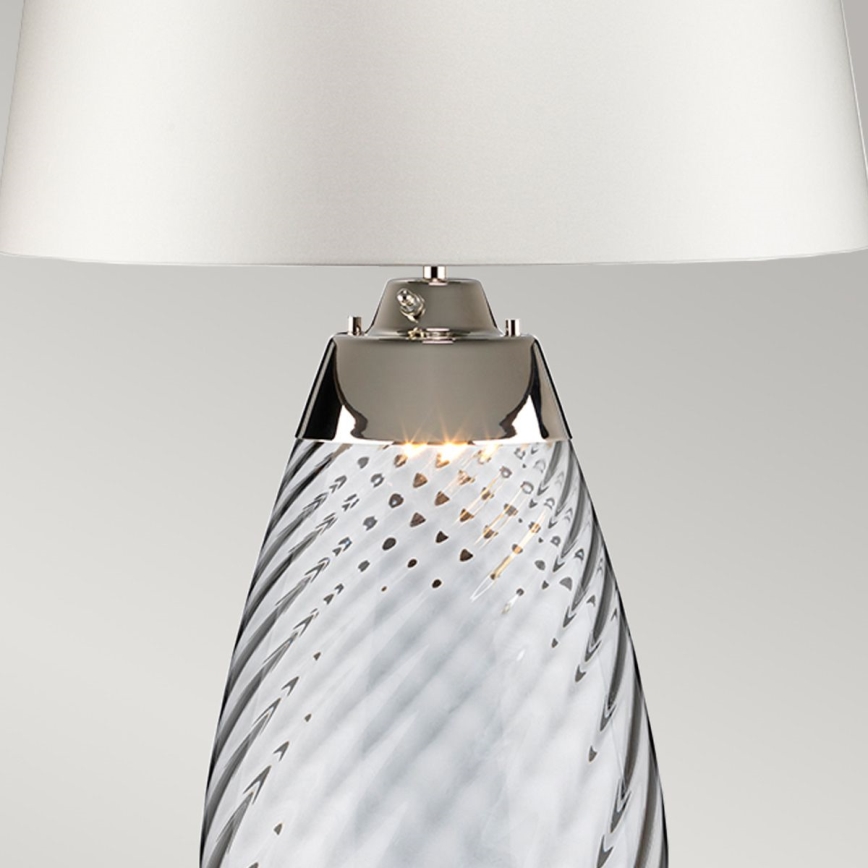 Elstead - Lámpara de mesa LED LENA 1xE27/60W/230V + 1xGU10/7W 60,5cm azul/blanco