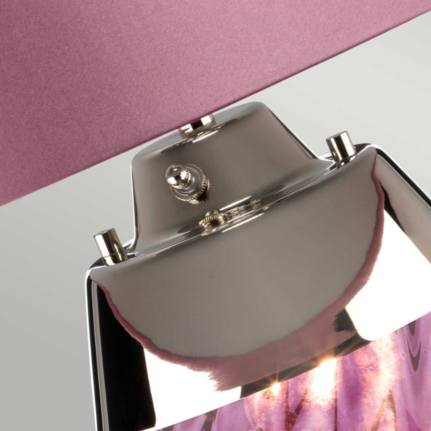 Elstead - Lámpara de mesa LED LENA 1xE27/60W/230V + 1xGU10/7W 60,5 cm rosa
