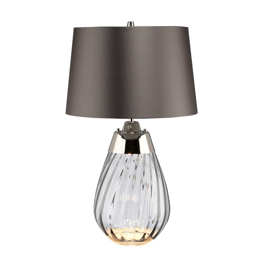 Elstead - Lámpara de mesa LED LENA 1xE27/60W/230V + 1xGU10/7W 60,5 cm gris