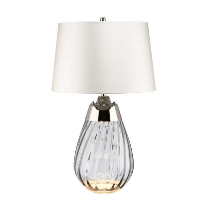Elstead - Lámpara de mesa LED LENA 1xE27/60W/230V + 1xGU10/7W 60,5 cm blanco