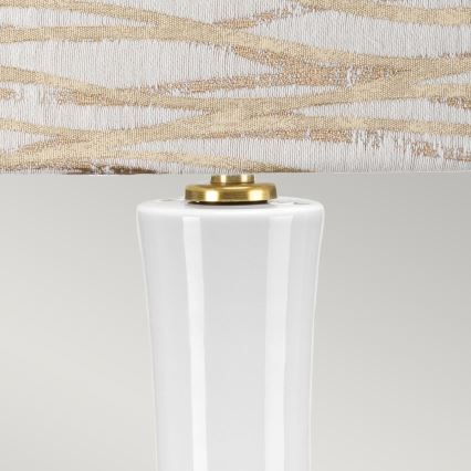 Elstead - Lámpara de mesa MILO 1xE27/60W/230V beige