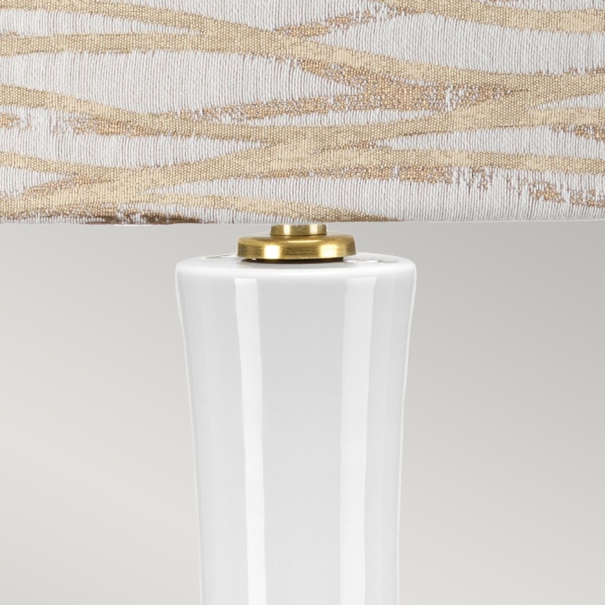Elstead - Lámpara de mesa MILO 1xE27/60W/230V beige