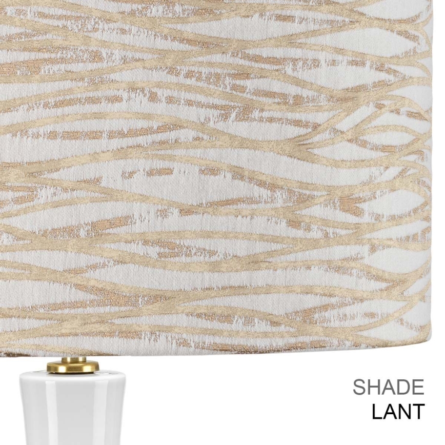 Elstead - Lámpara de mesa MILO 1xE27/60W/230V beige