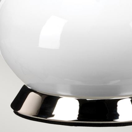 Elstead - Lámpara de mesa MILO 1xE27/60W/230V gris/dorado