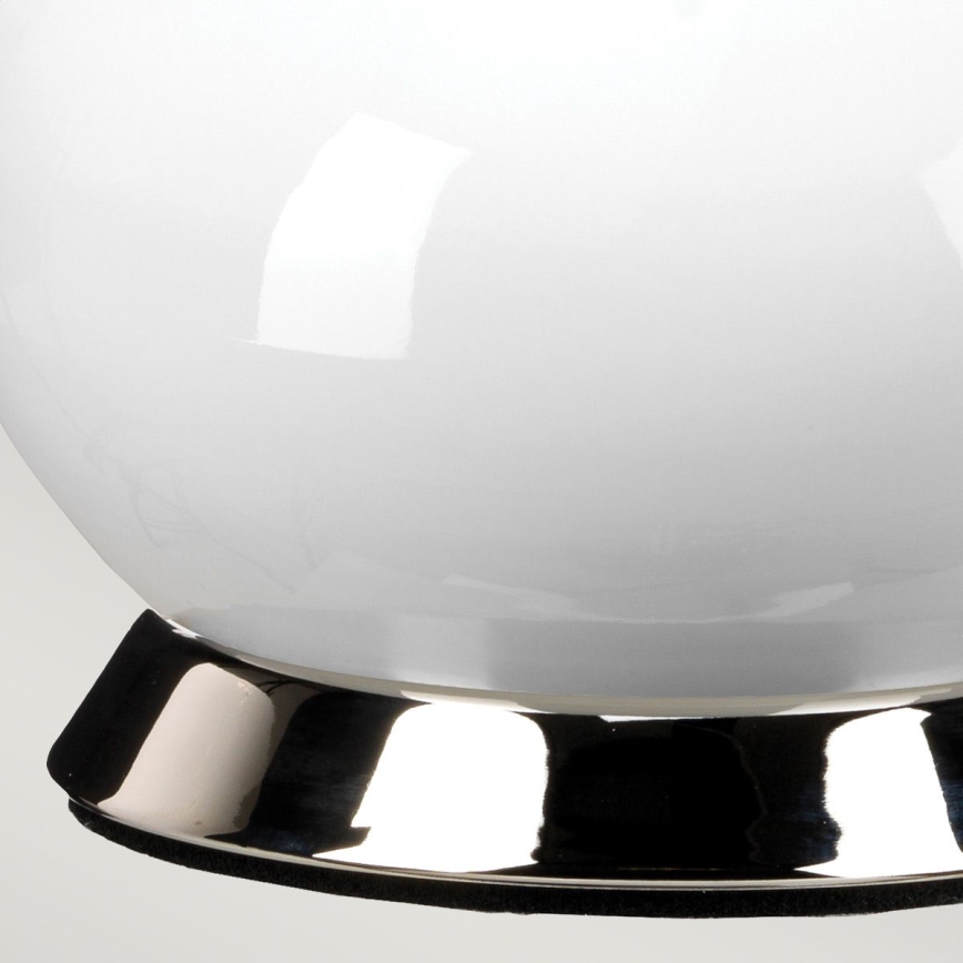 Elstead - Lámpara de mesa MILO 1xE27/60W/230V gris/marrón
