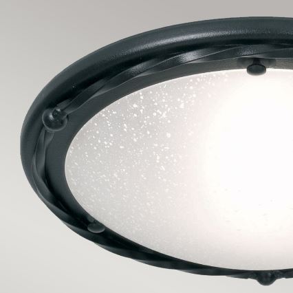 Elstead - Plafón PEMBROKE 1xE27/60W/230V negro