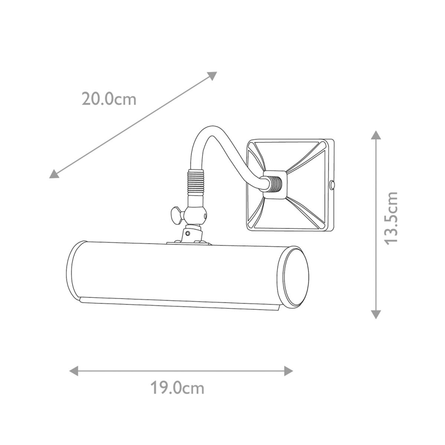 Elstead - Lámpara de cuadro PICTURE LIGHT 1xE14/40W/230V
