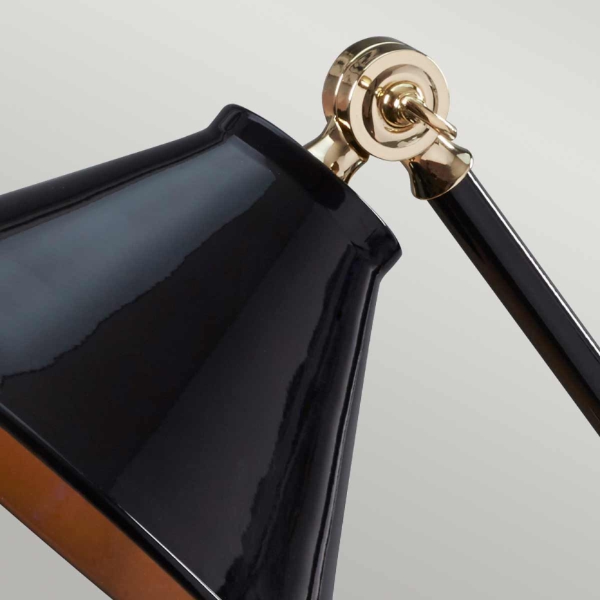 Elstead - Lámpara de mesa PROVENCE ELEMENT 1xE27/60W/230V negro