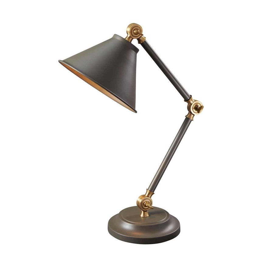 Elstead - Lámpara de mesa PROVENCE ELEMENT 1xE27/60W/230V gris