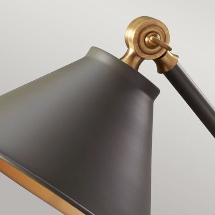 Elstead - Lámpara de mesa PROVENCE ELEMENT 1xE27/60W/230V gris