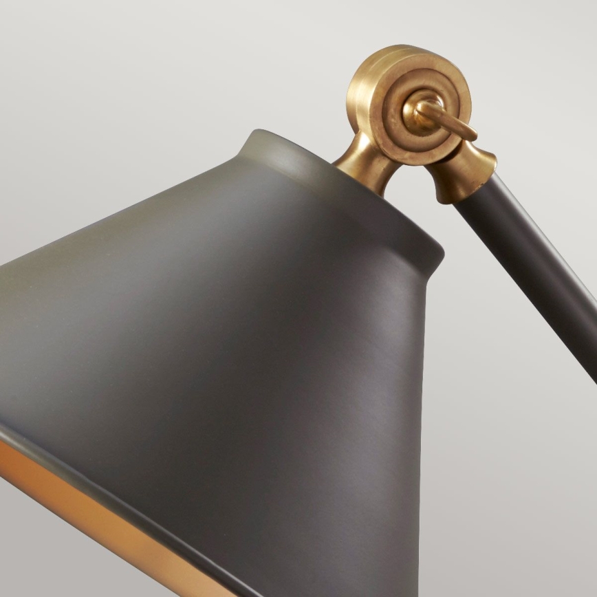 Elstead - Lámpara de mesa PROVENCE ELEMENT 1xE27/60W/230V gris