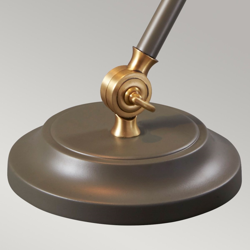 Elstead - Lámpara de mesa PROVENCE ELEMENT 1xE27/60W/230V gris