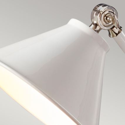 Elstead - Lámpara de mesa PROVENCE ELEMENT 1xE27/60W/230V blanco