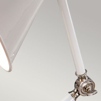 Elstead - Lámpara de mesa PROVENCE ELEMENT 1xE27/60W/230V blanco