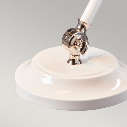 Elstead - Lámpara de mesa PROVENCE ELEMENT 1xE27/60W/230V blanco