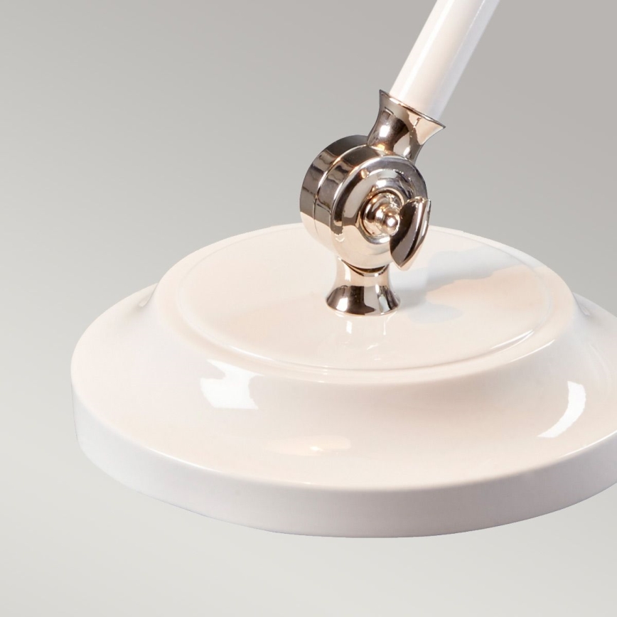 Elstead - Lámpara de mesa PROVENCE ELEMENT 1xE27/60W/230V blanco