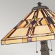 Elstead QZ-FINTON-TL - Lámpara de mesa FINTON 2xE27/60W/230V