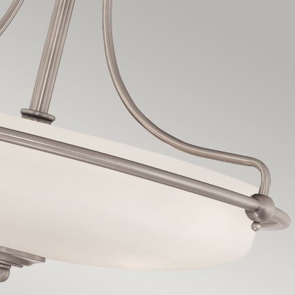 Elstead - Lámpara de techo GRIFFIN 4xE27/100W/230V cromo mate