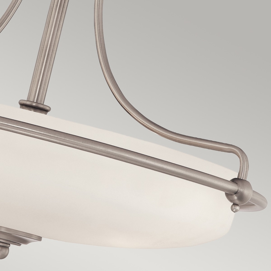 Elstead - Lámpara de techo GRIFFIN 4xE27/100W/230V cromo mate