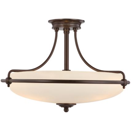Elstead - Lámpara de techo GRIFFIN 4xE27/100W/230V bronce