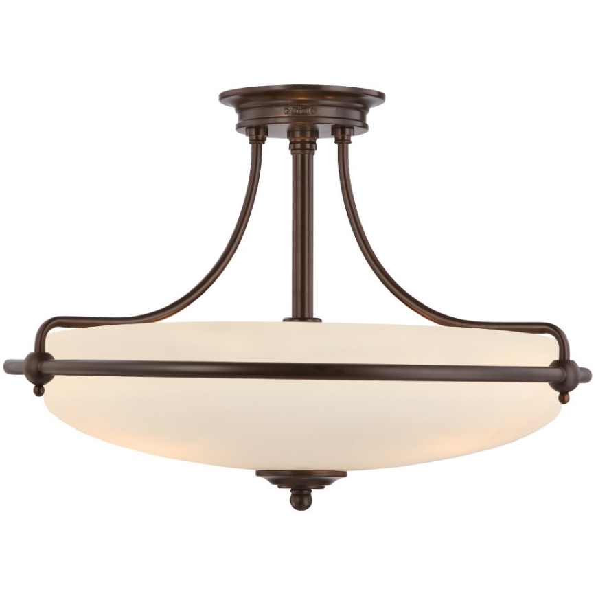 Elstead - Lámpara de techo GRIFFIN 4xE27/100W/230V bronce