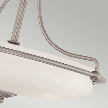 Elstead - Lámpara de techo GRIFFIN 3xE27/100W/230V cromo mate