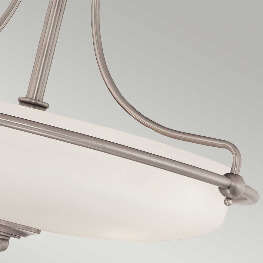 Elstead - Lámpara de techo GRIFFIN 3xE27/100W/230V cromo mate