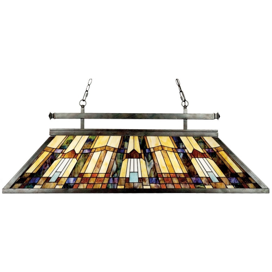 Elstead QZ-INGLENOOK-ISLE - Lámpara colgante con cadena INGLENOOK 3xE27/100W/230V