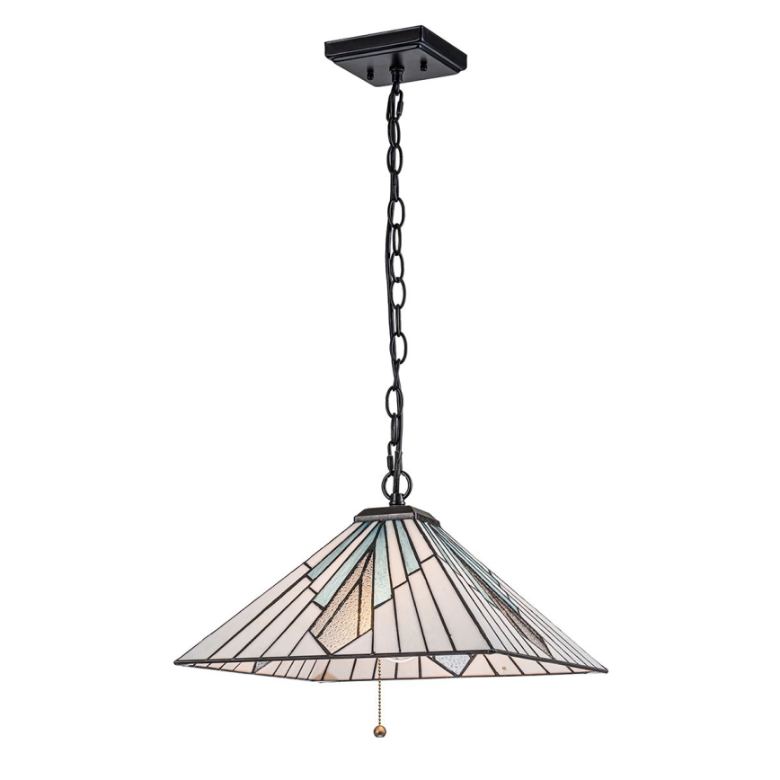 Elstead - Lámpara colgante con cadena ALDERLEY 2xE27/60W/230V