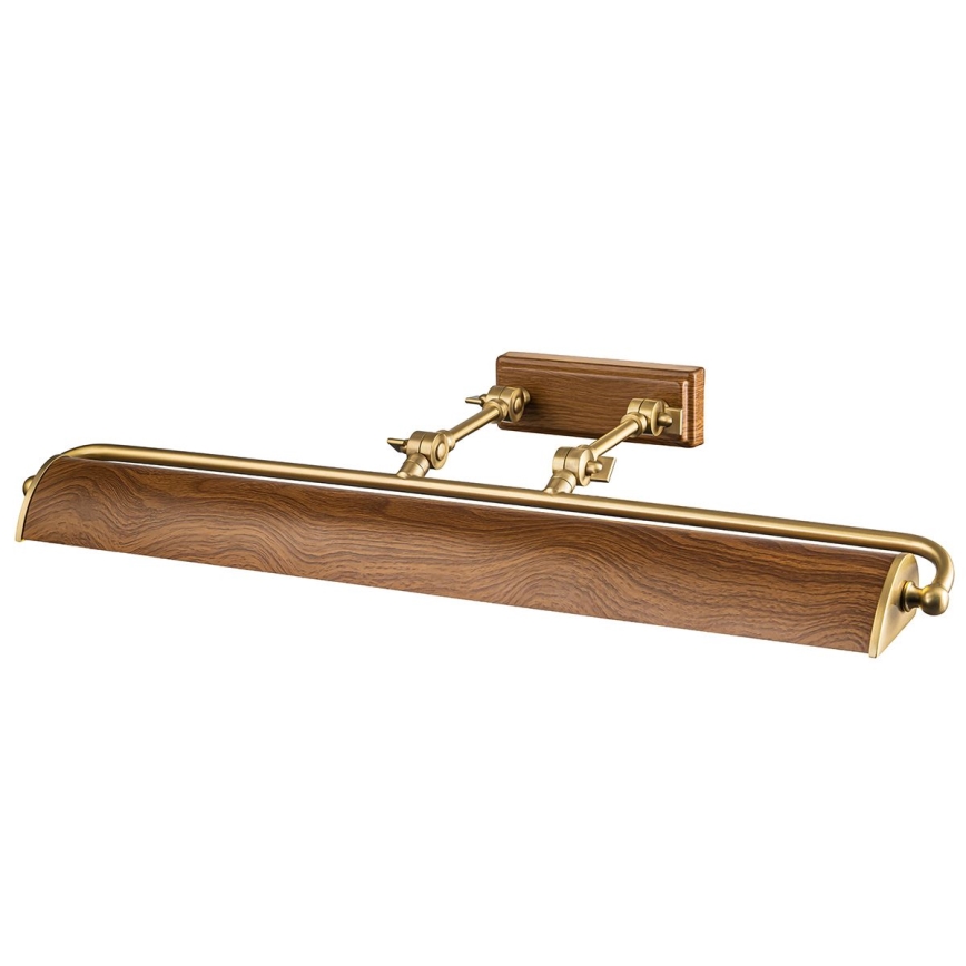 Elstead - Lámpara de cuadro WINCHFIELD 4xE14/40W/230V roble