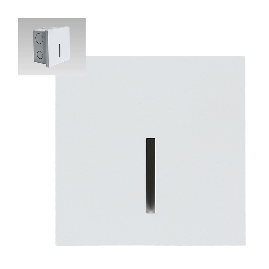 Emithor 70427 - Iluminación de la escalera LED LINE LED/1W/230V 4000K blanco