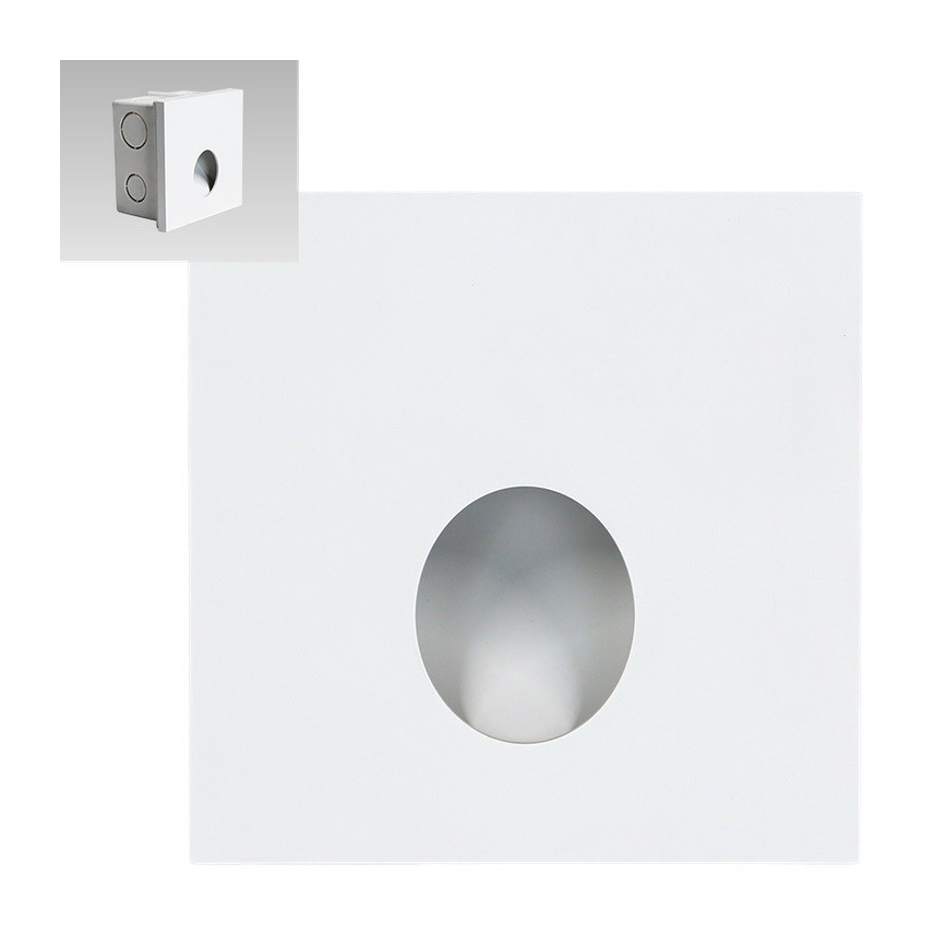 Emithor 70433 - Iluminación de la escalera LED OLIVE LED/1W/230V 4000K blanco