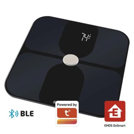 Báscula personal inteligente GoSmart 3xAAA Tuya