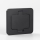 Enchufe de suelo empotrable de exterior IP55 rectangular negro