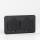 Enchufe doble de suelo empotrado para exterior IP55 rectangular negro