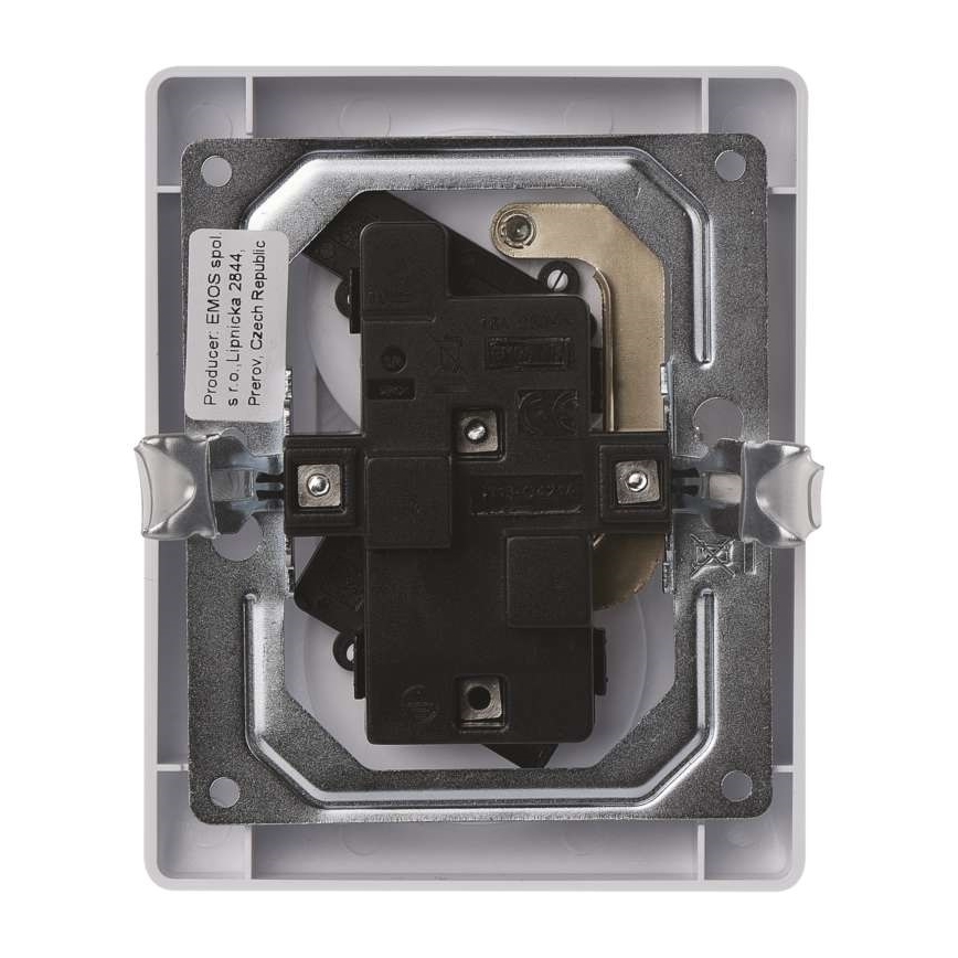 Enchufe doble para el hogar FRENCH 250V/16A