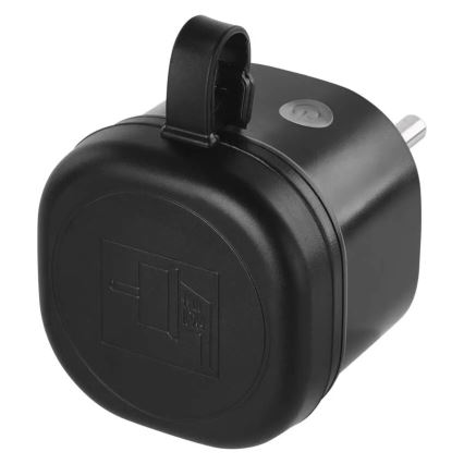 Enchufe inteligente de exterior GoSmart 3680W/230V/16A Wi-Fi Tuya IP44
