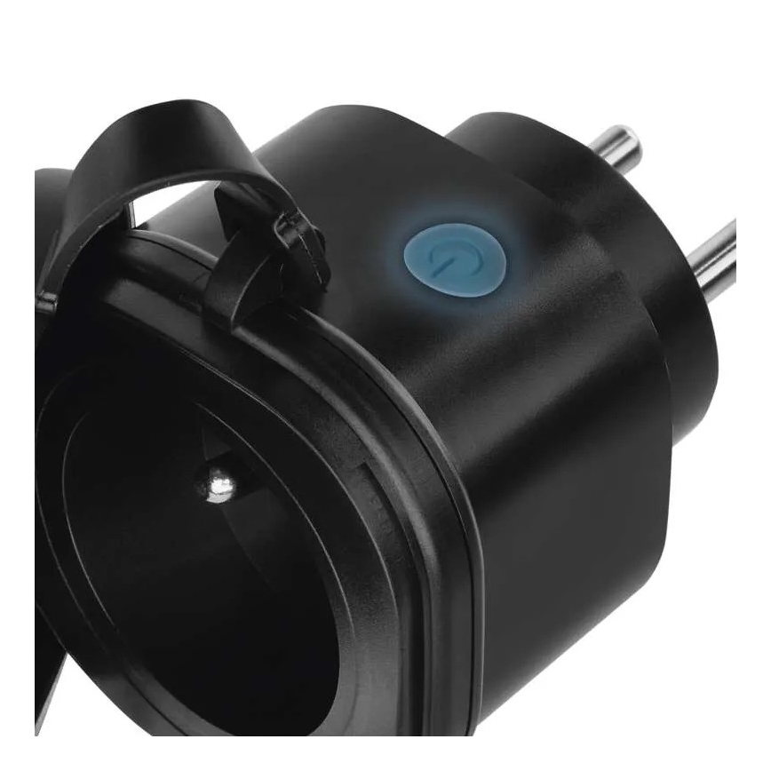 Enchufe inteligente de exterior GoSmart 3680W/230V/16A Wi-Fi Tuya IP44