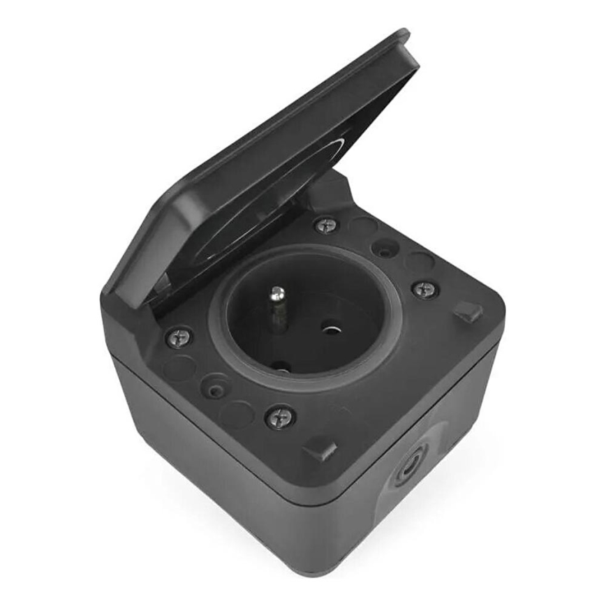 Enchufe para ambiente húmedo IP55