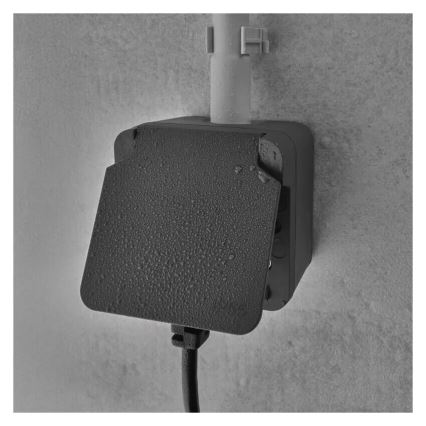 Enchufe para ambiente húmedo IP55