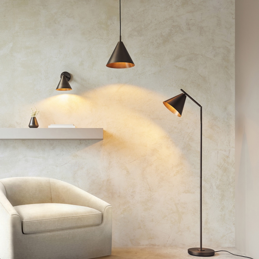 Endon 102894 - Foco de pared CAPE 1xE14/7W/230V bronce