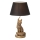 Endon 106796 - Lámpara de mesa FOX 1xE14/6W/230V negro/latón
