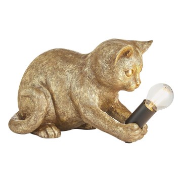 Endon 107389 - Lámpara de mesa KITTEN 1xE14/7W/230V dorado
