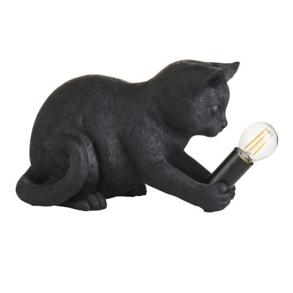 Endon 107390 - Lámpara de mesa KITTEN 1xE14/7W/230V negro